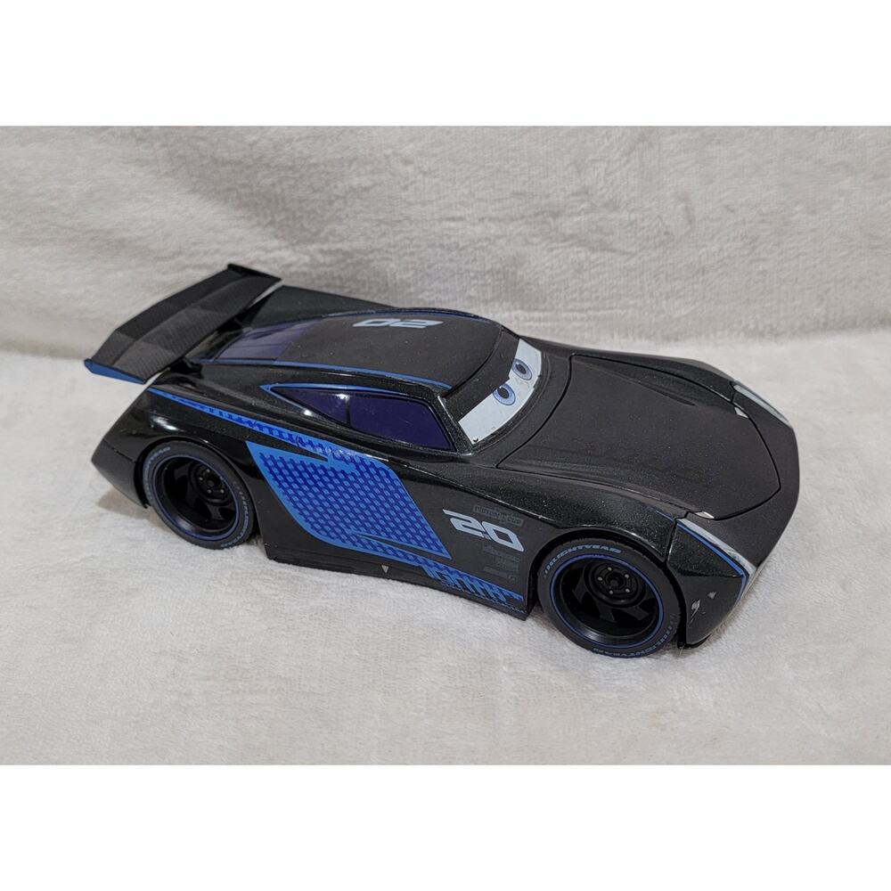 Disney Pixar CARS3 Jackson Storm, Black w/ Blue- Jada R-23208- 1/24Scale Diecast